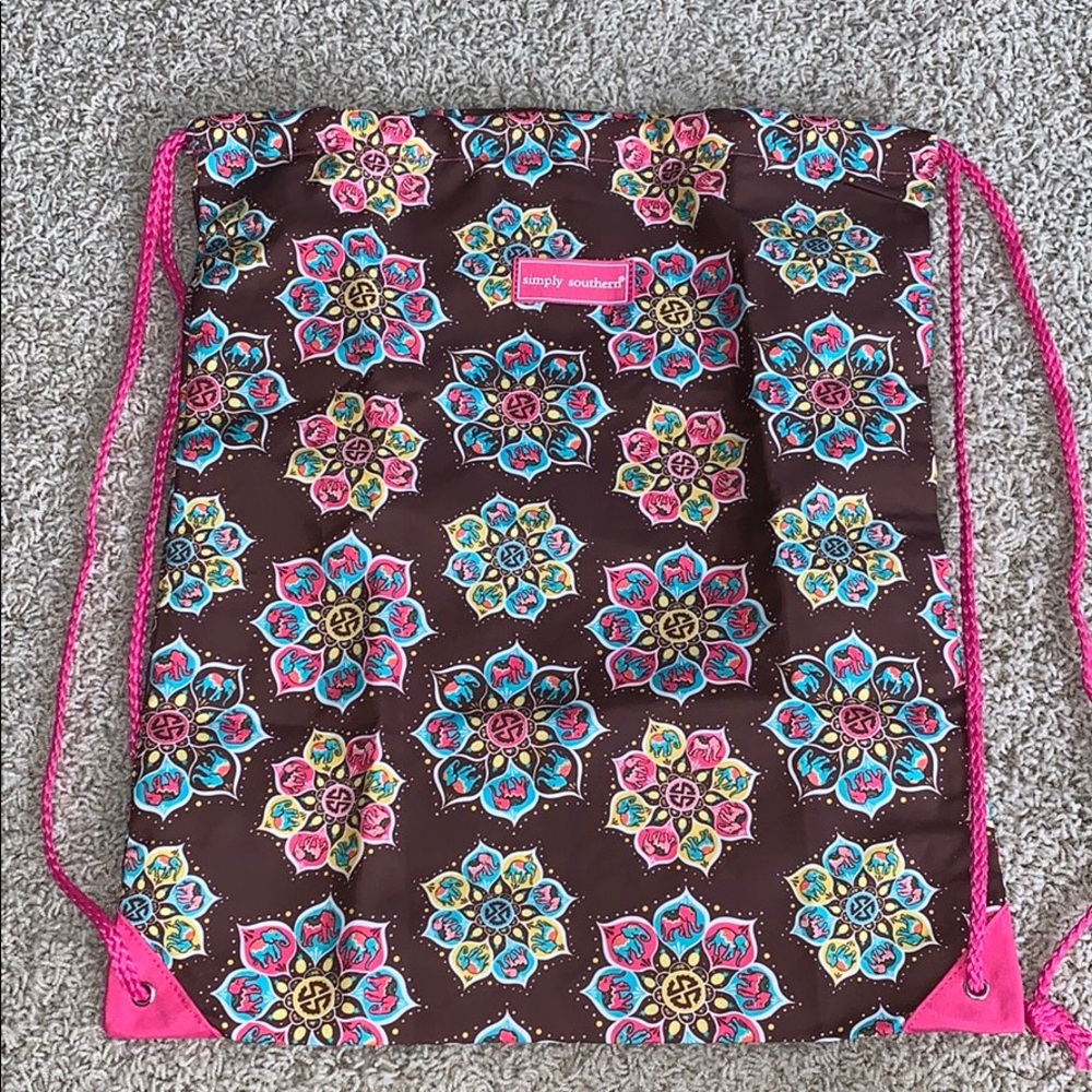 Simply Southern Drawstring Bag
